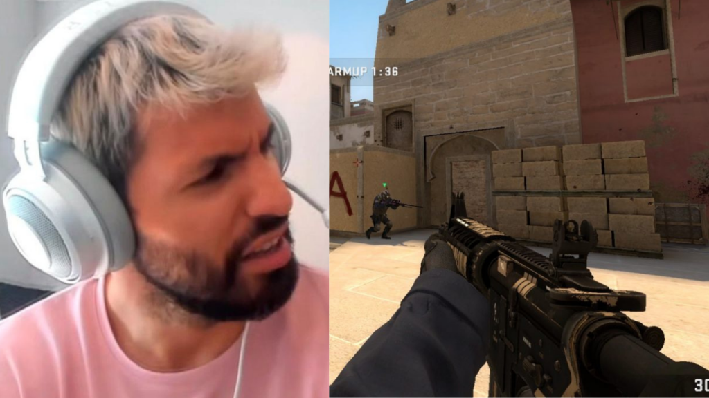 Man City’s Aguero runs into hacker while trying CS:GO for the first time
