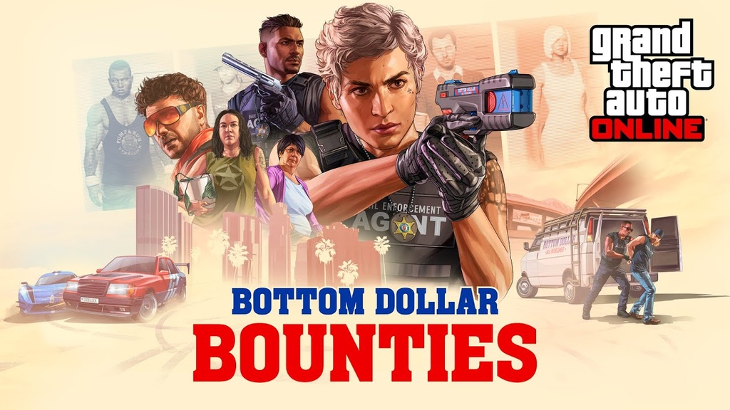 GTA Online Bottom Dollar Bounties Release Time Update Countdown