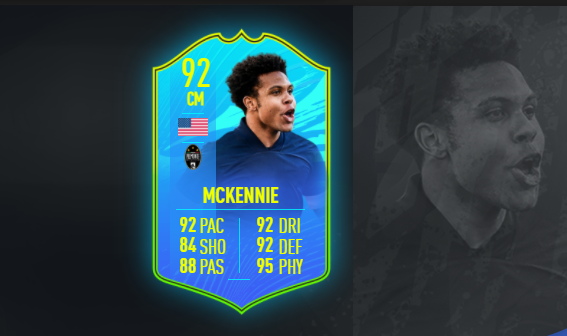 FIFA 21 Weston McKennie FOF SBC: Cheapest solutions, rewards, stats