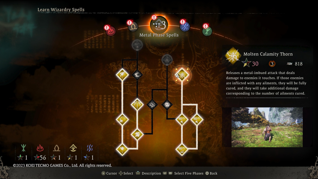 Wo Long: Fallen Dynasty: Best Metal Phase Spells To Unlock