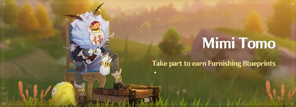 How to complete Genshin Impact Mimi Tomo event: Duration, free Primogems, Furnishing Blueprints and more