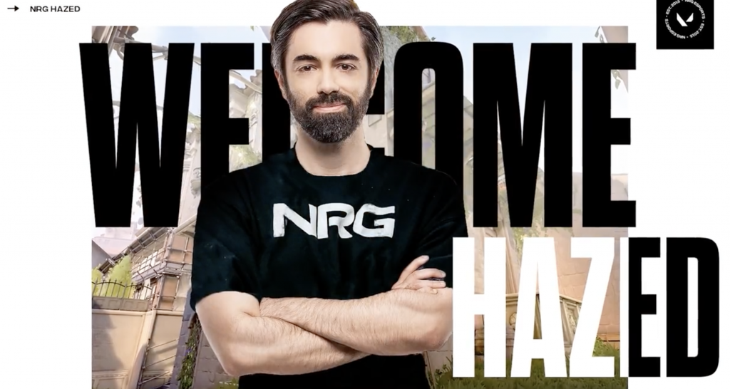 Valorant pro Hazed parts ways with TSM to join NRG