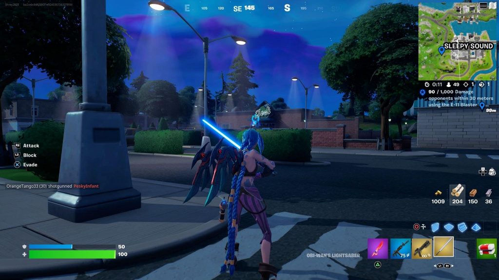 Where to find Obi-Wan’s Lightsaber in Fortnite