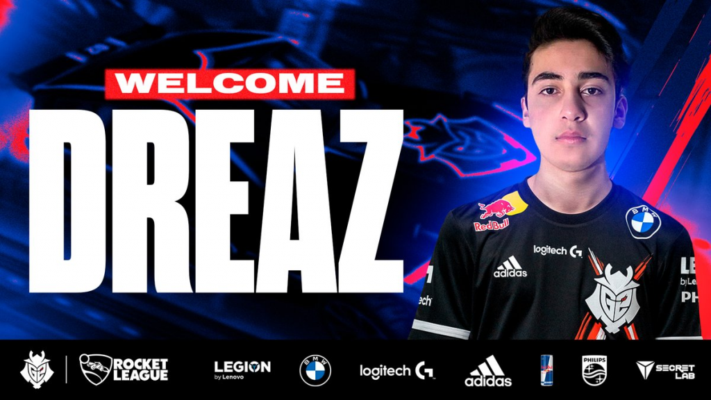 G2 secures Dreaz as starter for RLCS 11
