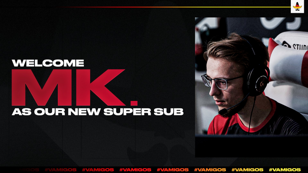 German Amigos adds Pulse Clan’s own MK as their Rocket League ‘SuperSub’