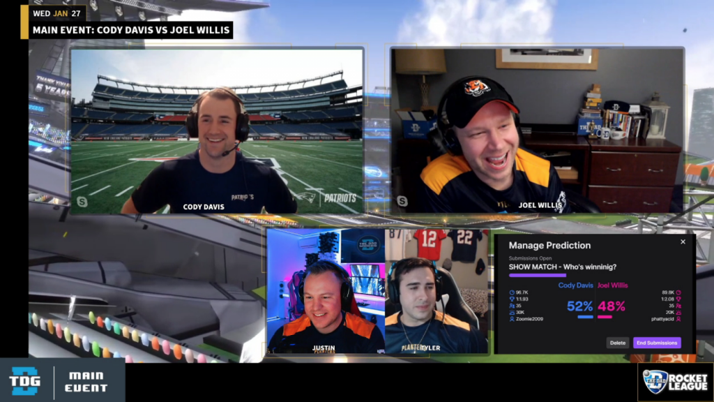 NFL’s Cody Davis shows off Rocket League skills in match against ‘The Dad’ founder