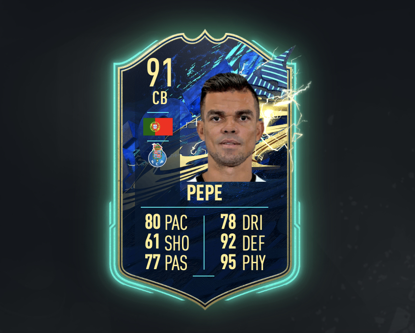 FIFA 21 Pepe TOTS SBC: Cheapest solutions, rewards, stats