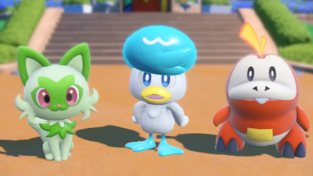 Pokemon Scarlet & Violet Starters Guide: Spirgatito, Fuecoco & Quaxly