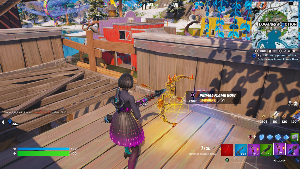 Fortnite Chapter 3 Season 3 – Where To Find Primal Flame Bow & Dragon’s Breath Shotgun