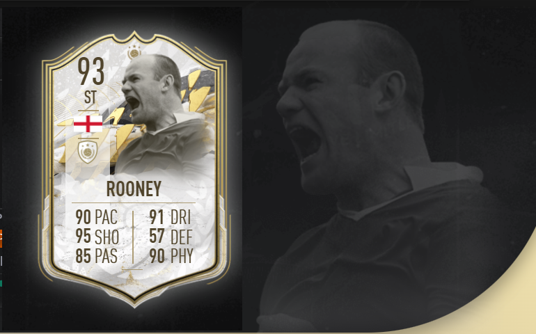 FIFA 22 Wayne Rooney ICON SBC – Cheapest Solution, stats, and rewards