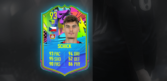 FIFA 21 Patrik Schick FOF: Cheapest solutions, rewards, stats