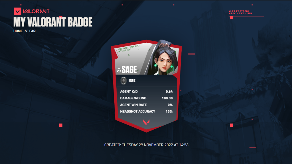 How To Create “My Valorant Badge”