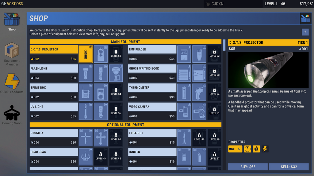 Phasmophobia’s Shop Overhaul Coming Soon: Sneak Peek