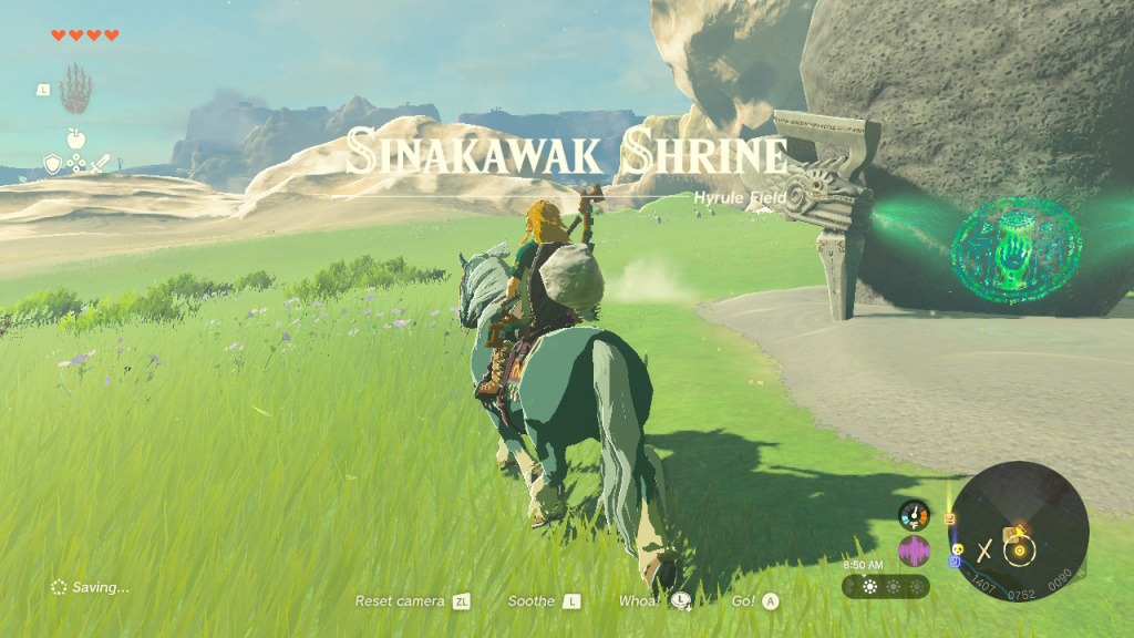 Zelda Tears of the Kingdom Sinakawak Shrine Shrine Location & Solution