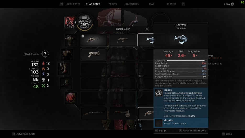 Remnant 2: How To Get Sorrow Crossbow Handgun
