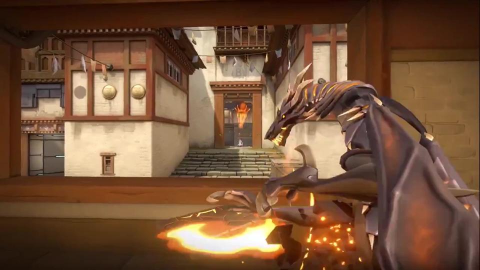 Valorant’s first Ultra Edition skins Elderflame transform weapons into dragons