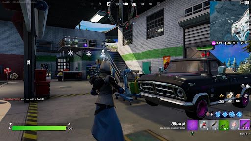 Crackshot’s Cabin and Sgt. Winter’s Workshop location Fortnite