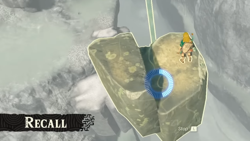 Recall – The Legend of Zelda Tears of the Kingdom Ability Explained