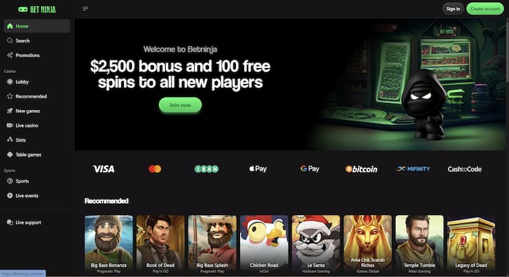 A look at BetNinja and its generous welcome bonus for Canadian players.