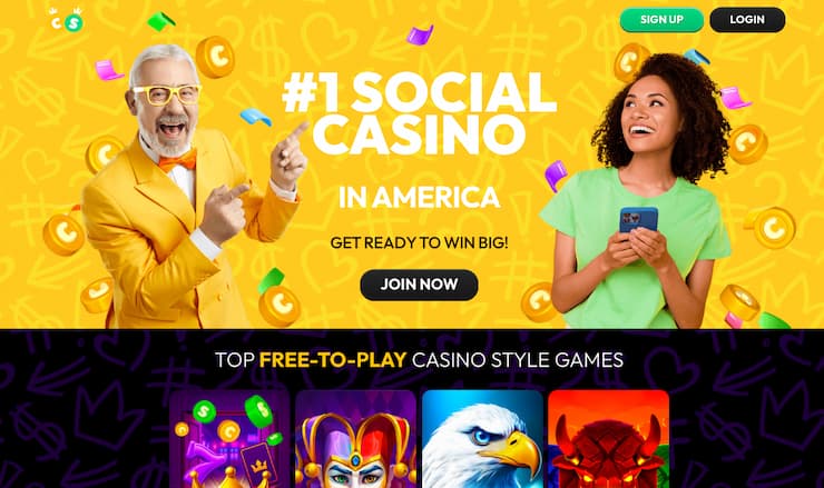 An image of Crown Coins, one of the best sweepstakes casinos