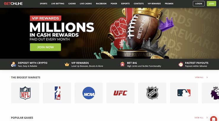 A look at BetOnline, one of the best sites for ongoing sportsbook promos.