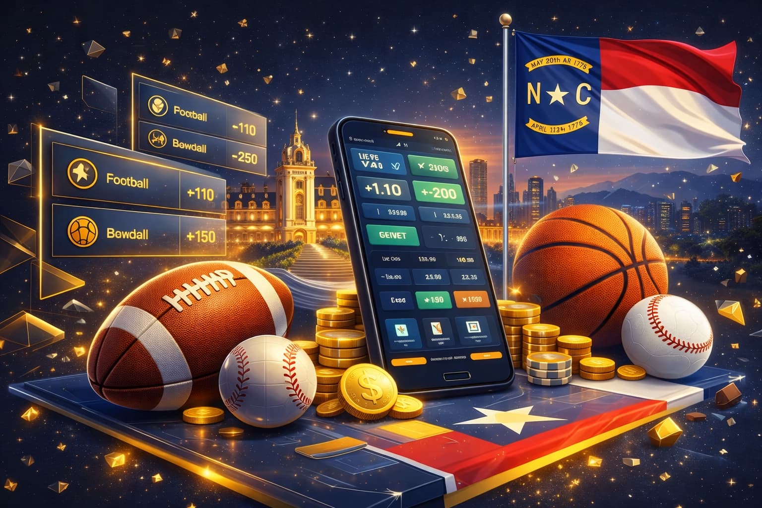 Online Betting in North Carolina