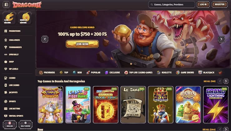 A look at Dragonia, one of the best online casinos in Canada.