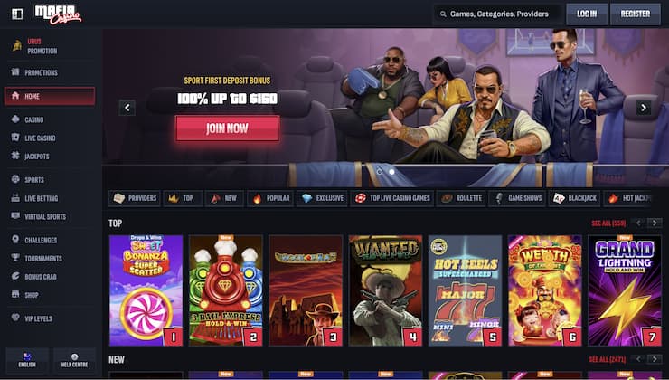 A look at Mafia, one of the best betting sites in Australia.