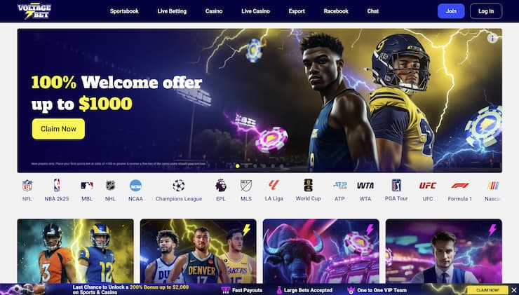 A look at VoltageBet, another reputable golf sports betting sites.