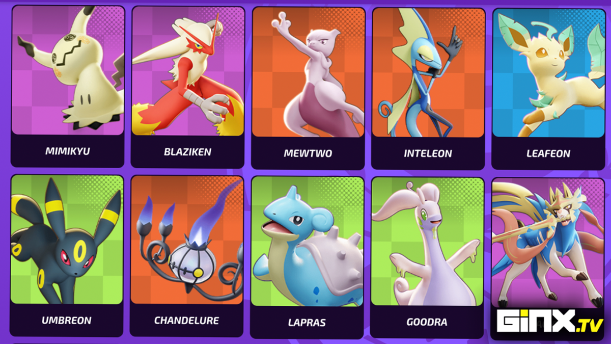 Pokemon Unite Tier List Best Pokemon For November 2023 GINX TV