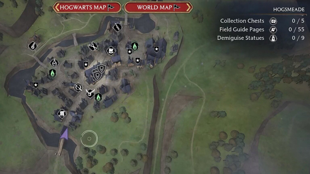 All Hogwarts Legacy Demiguise Moon Statue Locations GINX TV