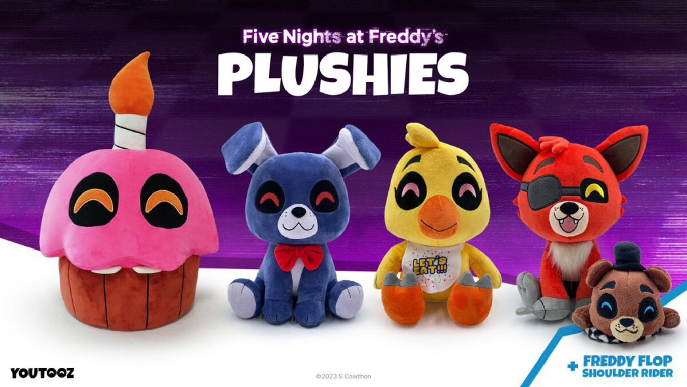 Adorable New Five Nights at Freddy's Movie Youtooz Plushies Coming Soon