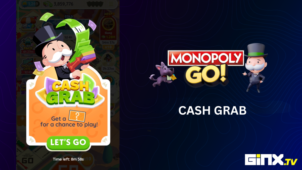 Cash Grab event in Monopoly Go. 