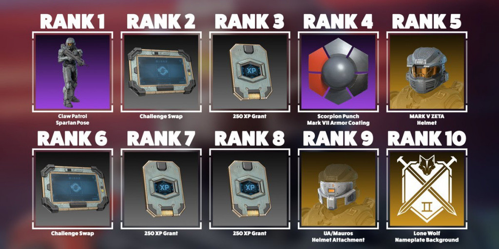 Halo Infinite Tactical Ops event rewards