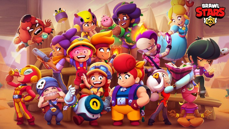 Brawl Stars features adorable characters called Brawlers.