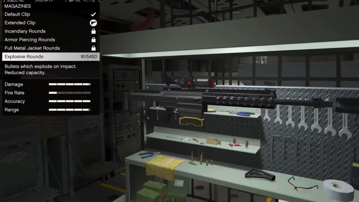 gta 5 explosive ammo cheat