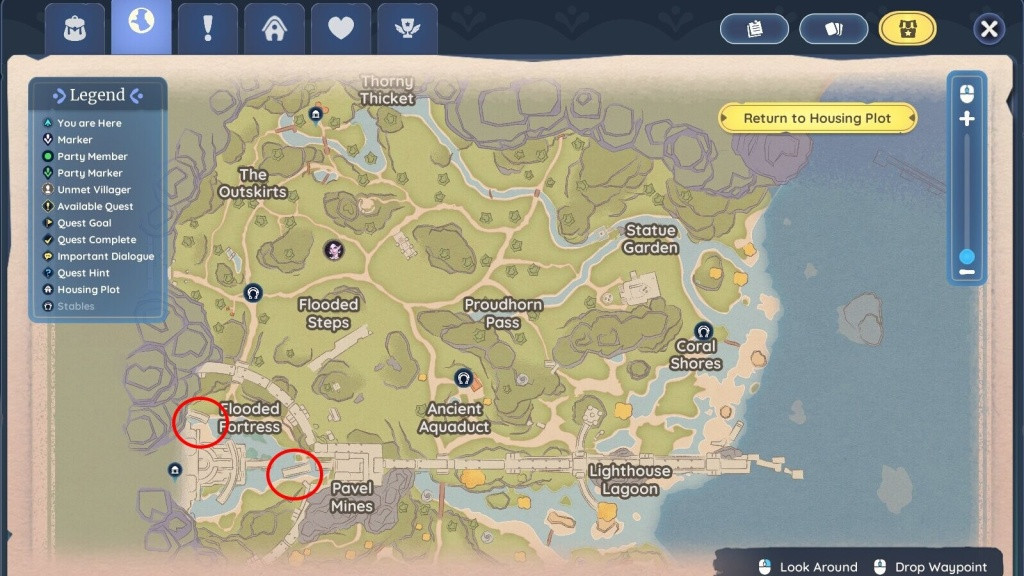 The Bahari Bay World Map is where the locations of the second and third coin locations can be found. (Picture: Singularity 6 / Ashleigh Klein)