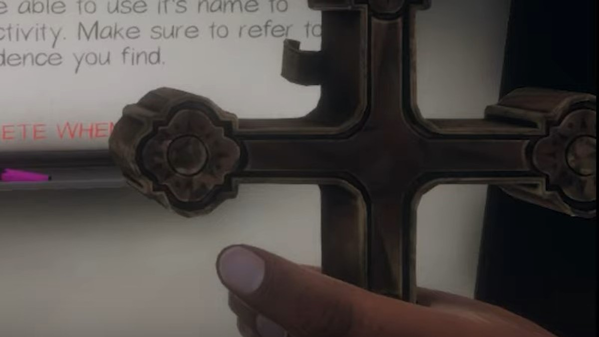 How To Use The Crucifix In Phasmophobia GINX TV