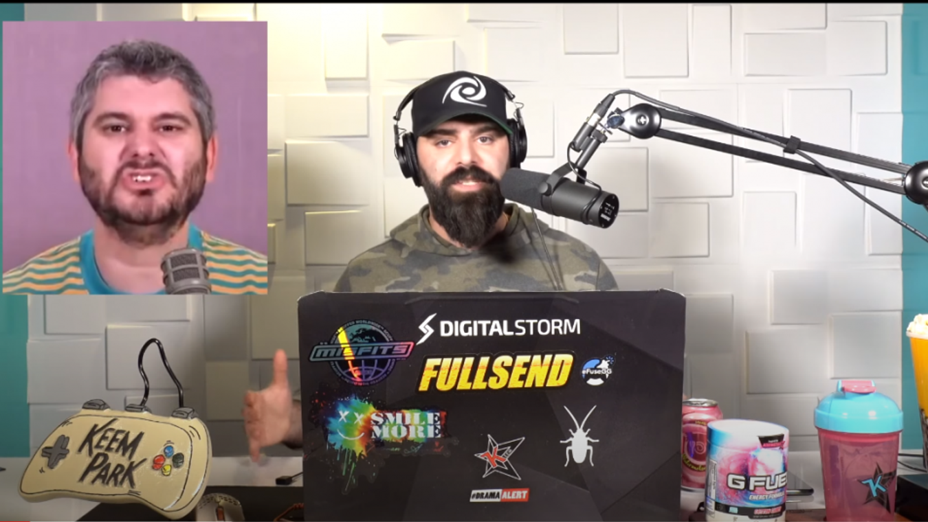 Keemstar responds to H3H3, loses GFuel sponsor: "You really crossed the line"