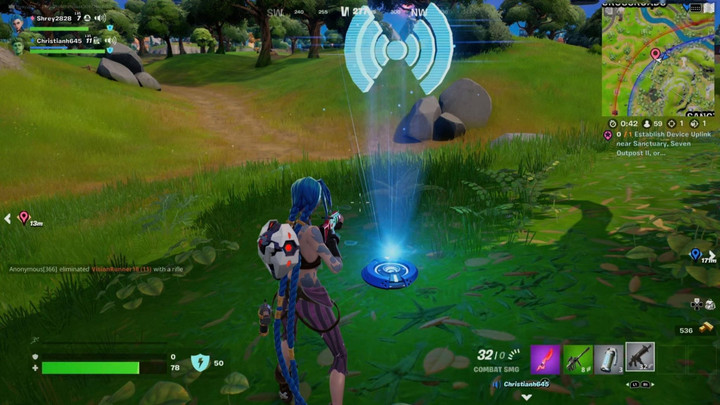 How to establish a Device Uplink in Fortnite