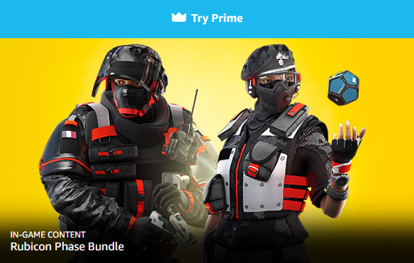 Rainbow Six Extraction Prime Gaming: How to get Rubicon Phase Bundle