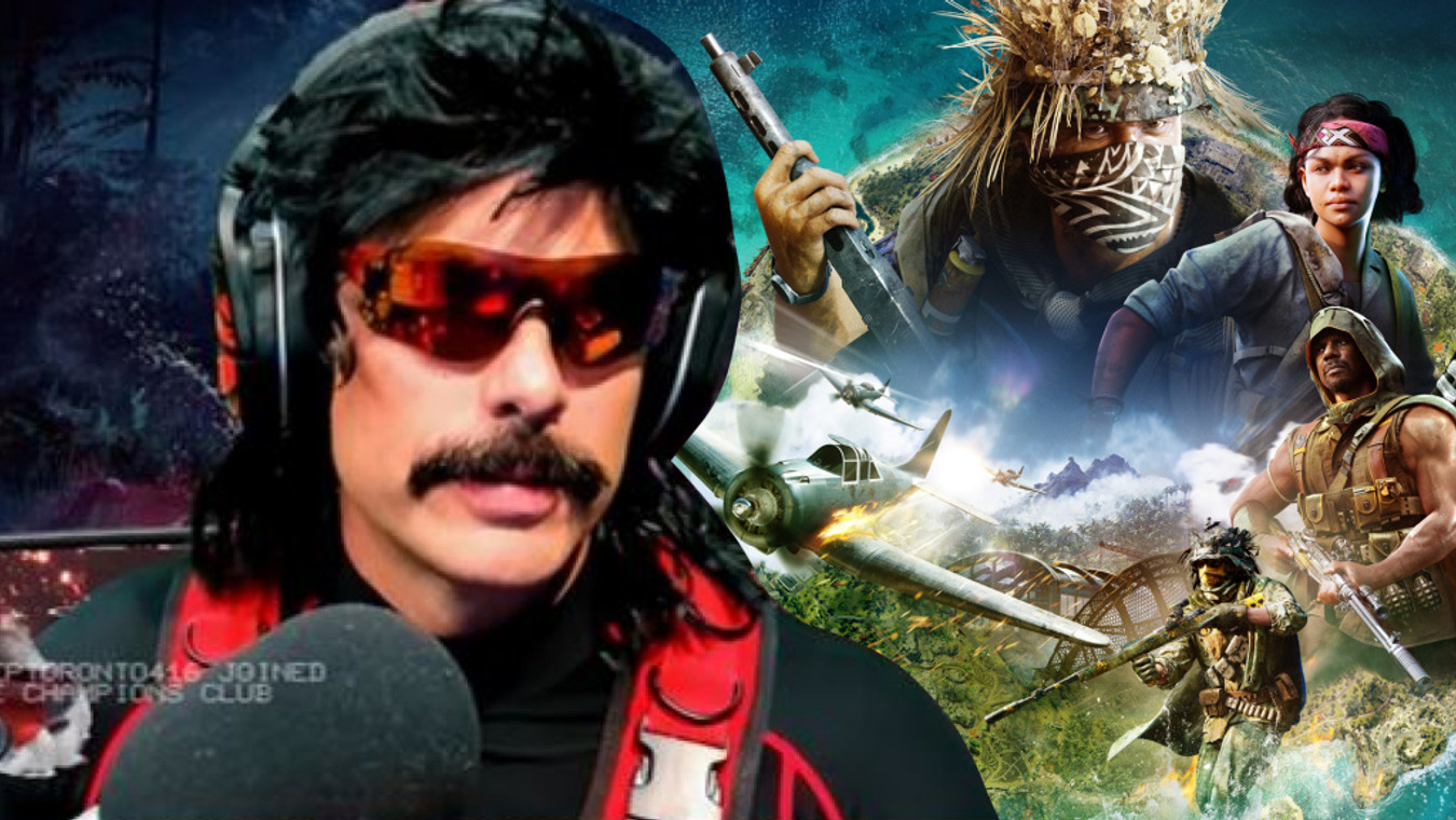 Dr Disrespect is ready to uninstall Warzone Pacific, makes him want to throw up