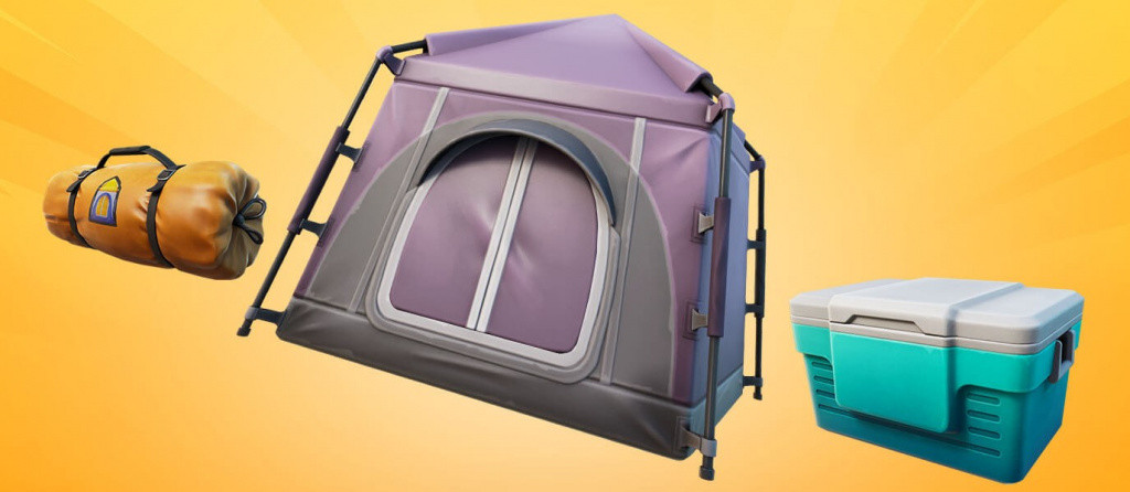 How to use tents in Fortnite