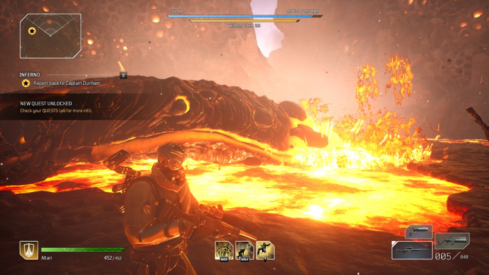 Molten Acari, how to complete Inferno quest in Outriders GINX TV