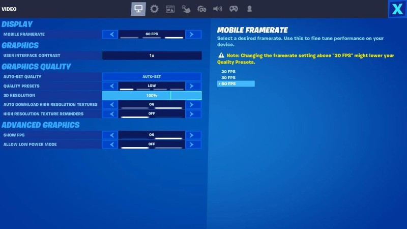 How To Enable Fortnite 90FPS On Mobile some players report missing option for 90 FPS and other get poor performance.