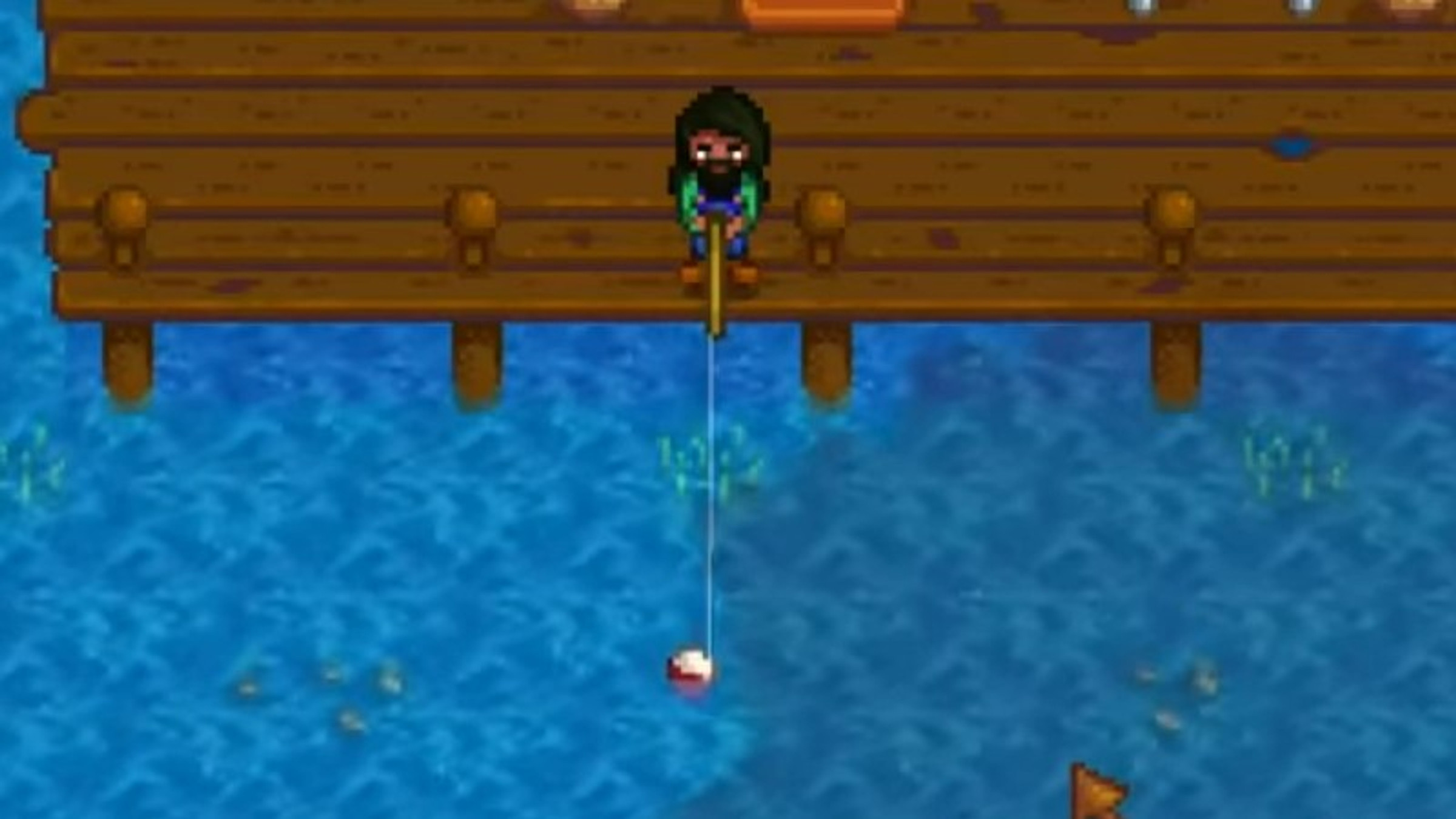 Stardew Valley How to Put Bait on Fishing Rod GINX TV