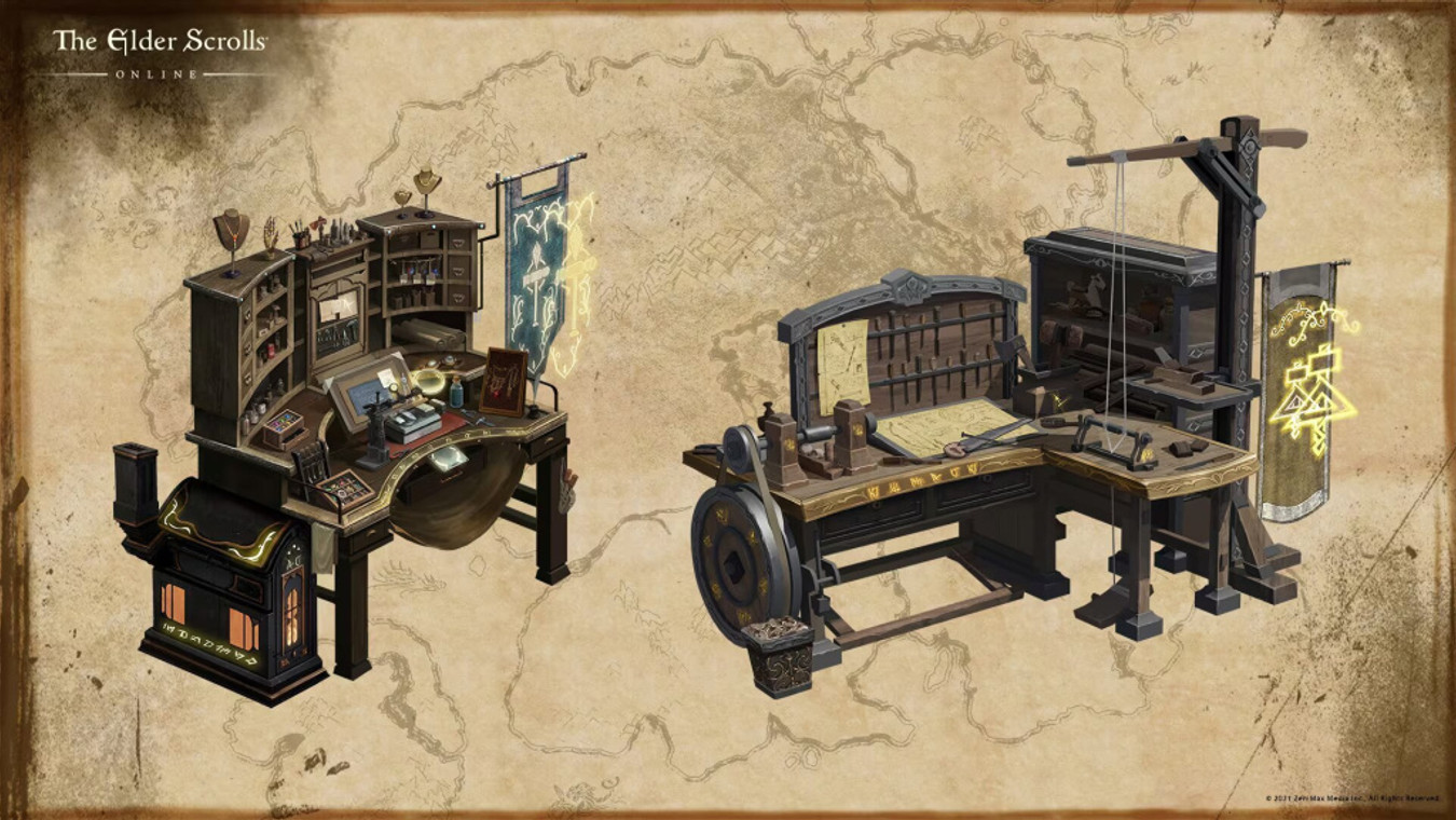 Where To Get Grand Master Crafting Stations In The Elder Scrolls Online