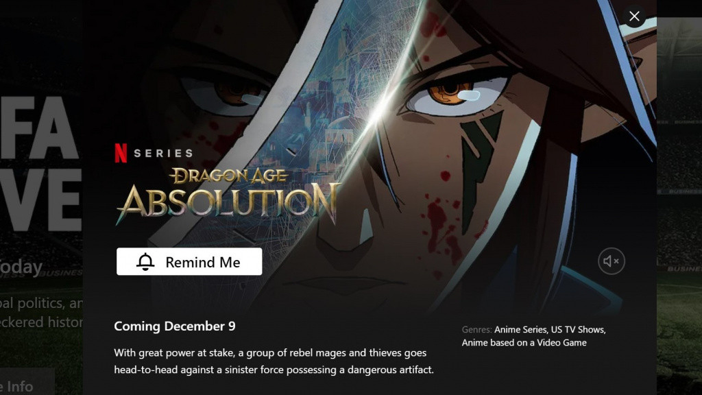 dragon age absolution release date