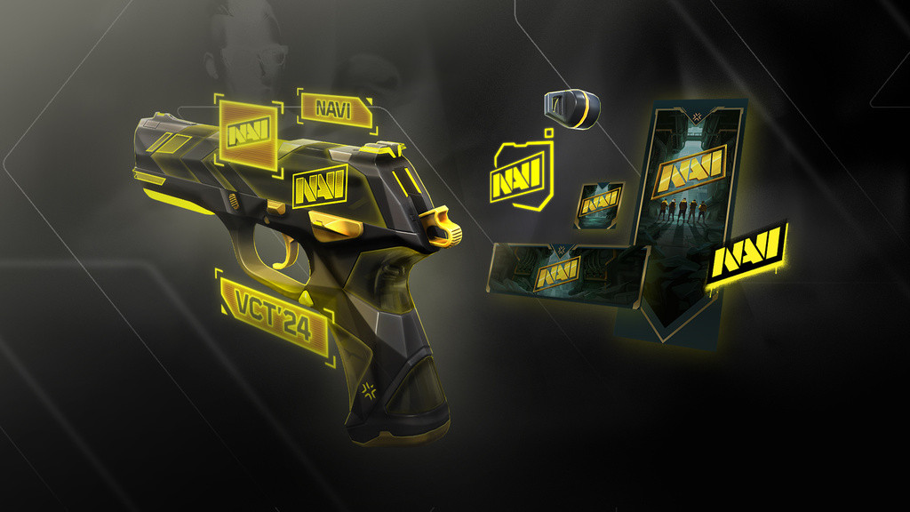 Navi Team Capsule In Valorant. 