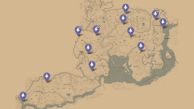 cycle 6 locations